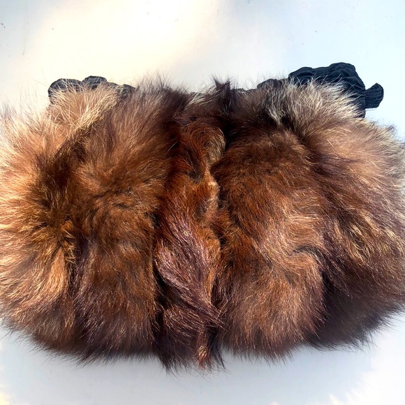 Vintage Accessories - Vintage Fur muffler